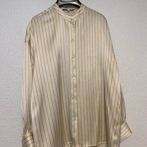 Vince small 100% silk blouse
